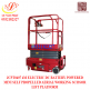 JCPT0407 4M ELECTRIC DC BATTERY POWERED MINI SELF PROPELLED AERIAL WORKING SCISSOR LIFT PLATFORM