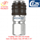 Couplings safety lock Female Flat-Face G 1/4"