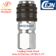 Couplings Female thread Series 116 Flat-Face, 150 MPa G 1/4"
