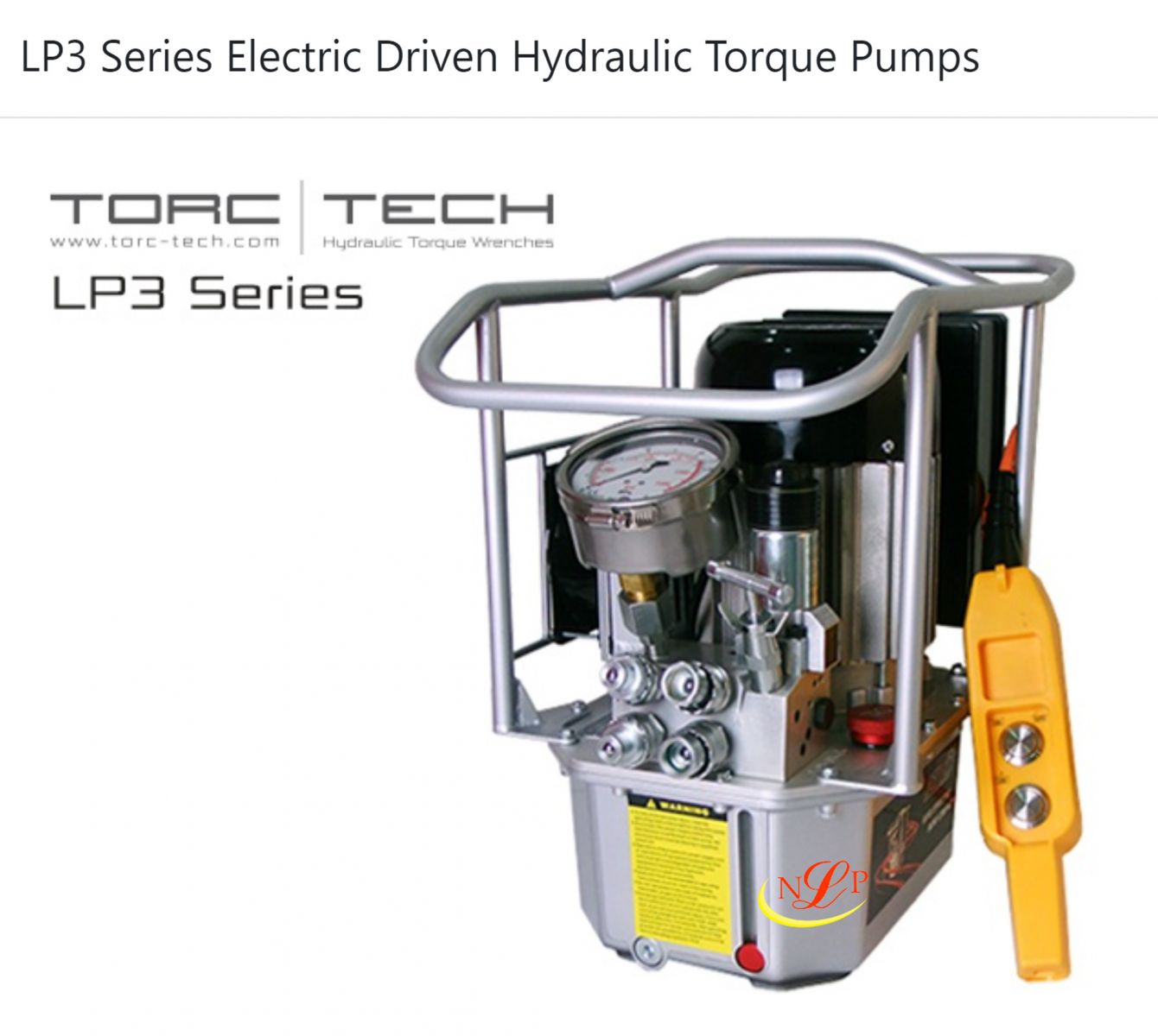 Bơm điện cờ lê thủy lực Torc-tech LP3-4